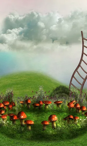 An Exclusive Perspective Of A Mountaintop Vista Wallpaper