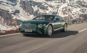 An Exhilarating Bentley Continental Supersports In Motion Wallpaper