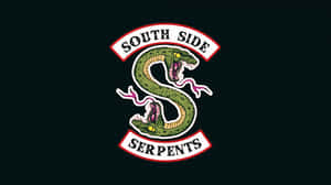 An Iconic Emblem Of Riverdale - The Southside Serpents Wallpaper