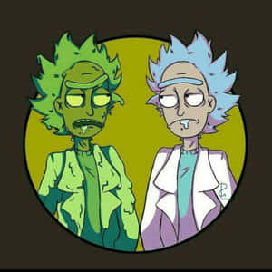 An Illustration Of The Council Of Ricks From Rick And Morty Wallpaper