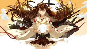 An Illustration Of The Famed Kantai Collection Wallpaper