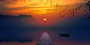 An Illustrative Colorful Pattern Of Stained Glass Windows Wallpaper