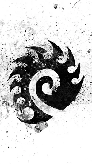 An Image Of A Zerg Swarm Wallpaper