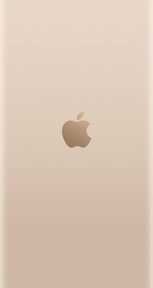 An Image Of An Apple Iphone 6s Gold Wallpaper
