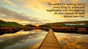 An Inspirational Digital Desktop Wallpaper For Christians Wallpaper