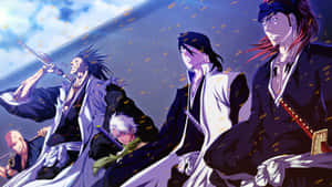 An Intense Battle Scene In Bleach Thousand-year Blood War Arc Wallpaper