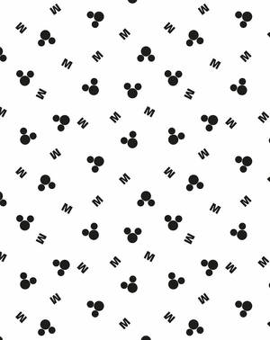 An Intricate Pattern Featuring Some Of Your Favorite Characters From Disney Wallpaper