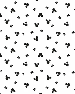 An Intricate Pattern Featuring Some Of Your Favorite Characters From Disney Wallpaper