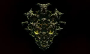 An Intricately-designed 3d Object Wallpaper