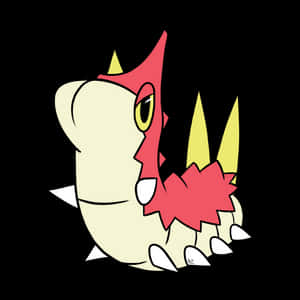 An Intriguing Close-up Of Wurmple, The Pokedex Entry Number 265 Pokémon Wallpaper