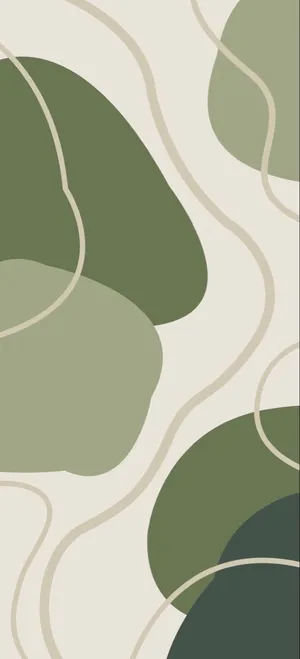 An Olive Green Iphone For Modern Mobile Style Wallpaper