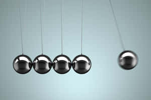 An Ornamental Sculpture Showcasing The Beauty Of Kinetic Art Wallpaper