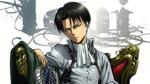 An Ultimate Protecting King - Levi Ackerman Wallpaper