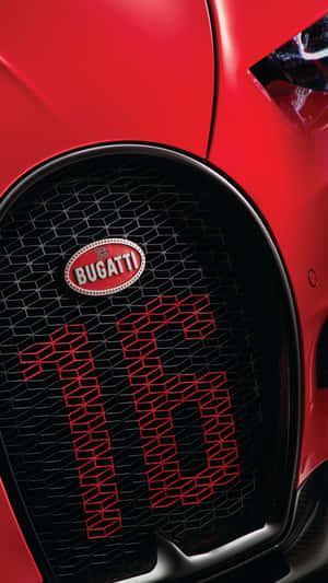 An Up-close Look At The Iconic Bugatti Phone Wallpaper