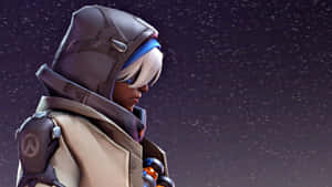 Ana, The Sharpshooting Support Hero In Overwatch. Wallpaper