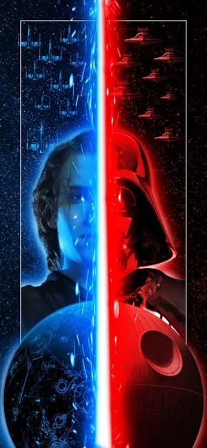 Anakin Skywalker Duality Art Wallpaper