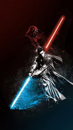 Anakin Skywalker Duality Art Wallpaper