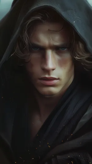 Anakin Skywalker Hooded Glance Wallpaper