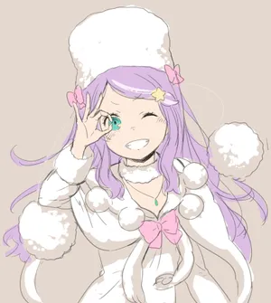 Anastasia Hoshin - Graceful Expression In A Magical World Wallpaper