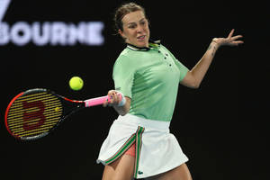 Anastasia Pavlyuchenkova At Australian Open Wallpaper