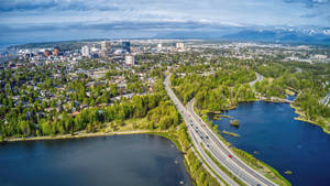 Anchorage's Gorgeous Landscape Wallpaper