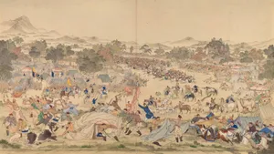 Ancient Chinese Battle Scene Wallpaper