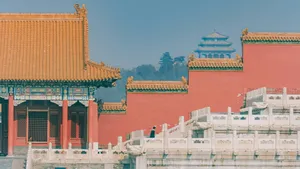 Ancient Chinese Imperial Architecture Wallpaper