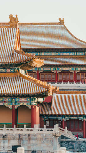 Ancient Chinese Imperial Architecture Wallpaper