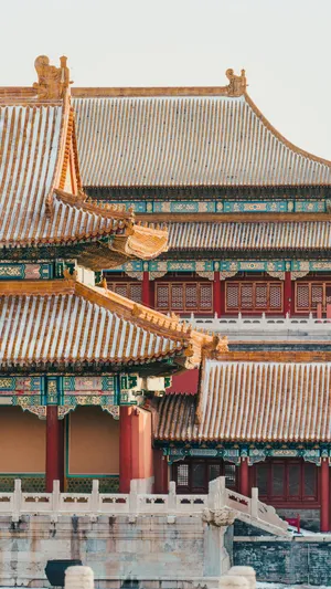Ancient Chinese Imperial Architecture Wallpaper