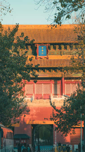 Ancient Chinese Imperial Architecture Wallpaper