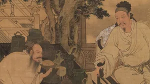Ancient Chinese Scholar And Official Wallpaper