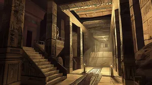 Ancient_ Egyptian_ Tomb_ Corridor Wallpaper