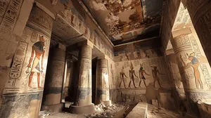 Ancient_ Egyptian_ Tomb_ Interior_ Valley_of_the_ Kings Wallpaper