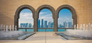 Ancient Islamic Architecture In Qatar Wallpaper