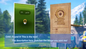 Ancient Manuscript Illustrating The Pokemon Meltan Wallpaper