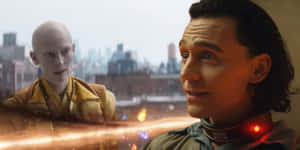 Ancient Oneand Loki Magical Encounter Wallpaper