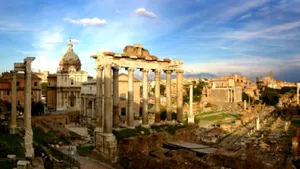 Ancient Roman Forum Desktop Wallpaper