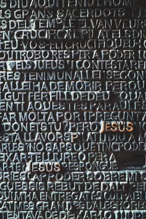 Ancient Scripture Relief Wallpaper