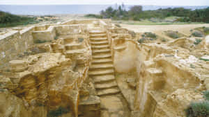 Ancient_ Tombs_of_the_ Kings_ Cyprus Wallpaper