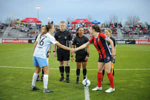 Andi Sullivan, Star Midfielder In Action Wallpaper