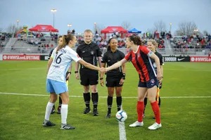 Andi Sullivan, Star Midfielder In Action Wallpaper