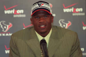 Andre Johnson Press Conference Wallpaper