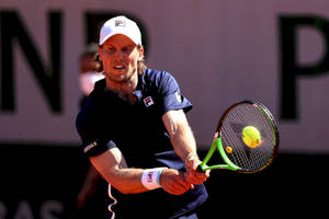 Andreas Seppi Dark Blue Shirt Wallpaper