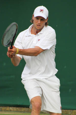 Andreas Seppi Flaunting His Shoulder-length Hair Wallpaper