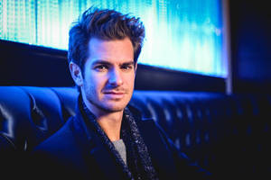 Andrew Garfield Couch Photoshoot Wallpaper