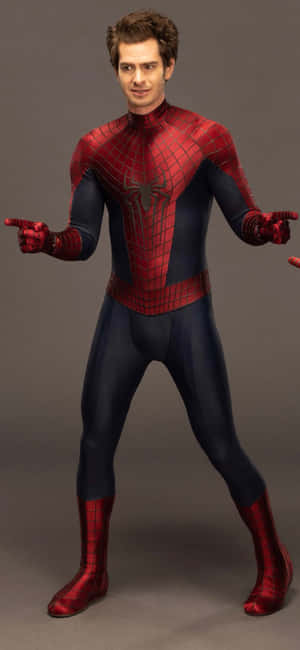 Andrew Garfield Suited Up As Spider Man For Epic Adventure Wallpaper