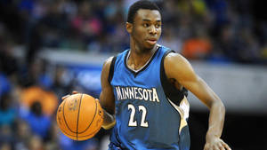 Andrew Wiggins Dribble Shot Wallpaper