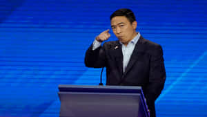 Andrew Yang Angry Wallpaper