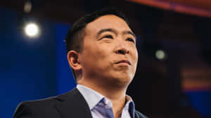 Andrew Yang Candid Shot Wallpaper