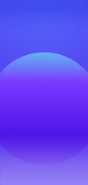 Android 11 Purple Gradient Sphere Wallpaper
